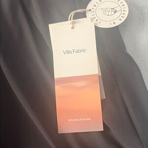 Vuori Women's Black Wide Leg Pants